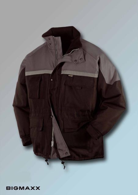 teXXor Winterjacke Malmö Arbeitsjacke Reflexjacke schwarz anthrazit Gr S bis 3XL