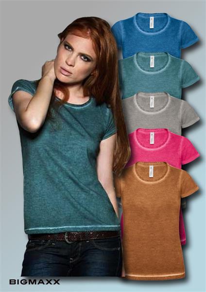 B&C T-Shirt Denim Plug in / Women - alle Farben