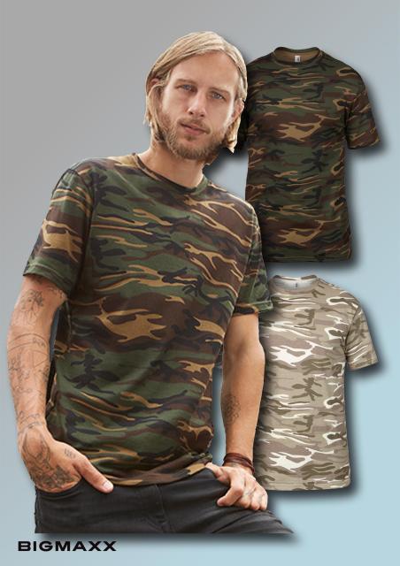 anvil T-Shirt RESTPOSTEN zwei Farben Gr L – 2XL Heavyweight Camouflage