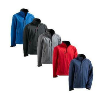 KORSAR Softshell Jacke Dynamic 2 in 5 Farben Gr XS bis 5XL Outdoorjacke