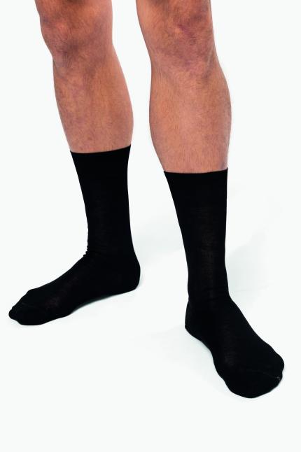4er Pack Fil d'Écosse Herrensocken aus Baumwollripp